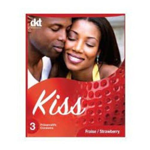 Kiss Préservatifs Fraise x3