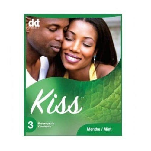Kiss Préservatifs Menthe x3